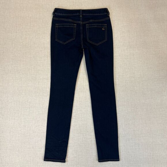 Two by Vince Camuto Jeans Womens 25/0 Mid Rise Denim Stretch Skinny Cigarette - Picture 3 of 11